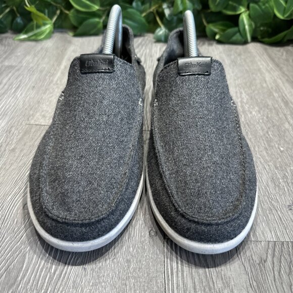 Olukai Manoa Hulu Slip On Gray Casual Travel Shoes Men’s Size 7 M 10416-6C40 main image 7